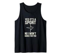 Yes Its a Sport Funny Pole Dance Dancer Humour Débardeur