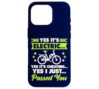 Yes It's Electric E-Bike Ebike Electric Bike Lovers Coque pour iPhone 16 Pro