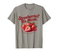 Yes Please Fruits Fresh Berry Lover Fraises T-Shirt