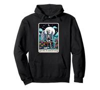Yes Sir I'm Already Dead Tarot Carte Squelette Ange Halloween Sweat à Capuche