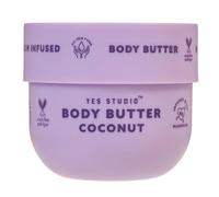 Yes Studio Call Me Beurre corporel fouetté à la noix de coco, beurre corporel hydratant à la noix de coco et au magnésium qui enveloppe la peau d'une hydratation tropicale - 400 g