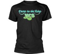 Yes - T-shirt "Close To The Edge" pour homme/femme Unie PH2152 (3XL) (Noir)