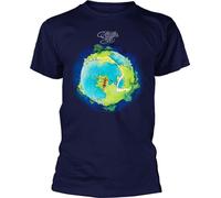 Yes - T-shirt "Fragile" pour homme/femme unie RO7400 (XXL) (Bleu marine)