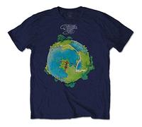 Yes – T-shirt Fragile – unisexe – bleu marine – Taille L