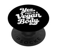 Yes This is A Vegan Body PopSockets PopGrip Adhésif
