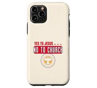 Yes to Jesus No to Church (Graphique) Coque pour iPhone 11 Pro