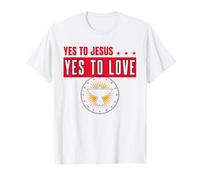 Yes to Jesus Yes to Love (déclaration spirituelle) T-Shirt