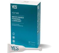 YES® WB Lubrifiant Personnel à Base d'Eau | Lubrifiant à Base d'Eau Intensément Hydratant | Certifié Biologique | Sans Hormones ni Glycérine | pH Adapté (6 x 5ml Applicateurs)