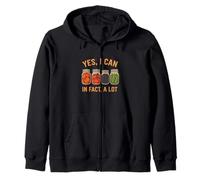Yes We Can Funny Retro Canning Season Design Sweat à Capuche