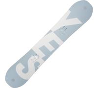 Pack snowboard." Yes Basic W Light Blue/white 26 + Fixations - Femme - Gris / Bleu / Blanc - taille 146 - modèle 2026