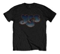 Yes - Yes Unisex T-Shirt: Vintage Logo (Noir) Size M