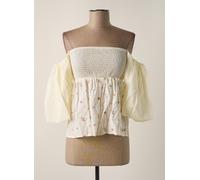 yes.zee chemisiers et blouses femme de couleur beige 36