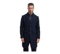 YES ZEE - Manteau O816 - Homme - Manteaux - Bleu - Taille: L