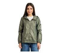 YES ZEE - Veste à capuche - Femme - Vestes - Vert - Taille: 38 FR