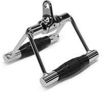Yes4All 36DB Cable Attachment Grip Rotating Handle-Rubber Cover Mixte, F. Poignée Double D, Caoutchouc Rotatif, Standard