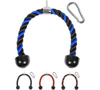 Yes4All 68,6 et 91,4 cm corde triceps avec 4 couleurs, corde musculation fitness, accessoires de musculation, sport accessoires entrainement, poignee tirage