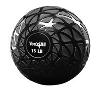 Yes4All Balles de Médecine Balles de Poids Ballon d'exercice en Caoutchouc sans Rebond pour la Musculation, la Puissance, la Boxe MMA et Le Poids de Gymnastique