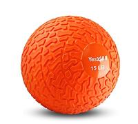 Yes4All Balles de Médecine Balles de Poids Ballon d'exercice en Caoutchouc sans Rebond pour la Musculation, la Puissance, la Boxe MMA et Le Poids de Gymnastique