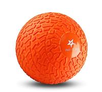 Yes4All Ballon médical Slam amélioré de 11,3 kg pour Exercice, Force, entraînement de Puissance | Ballon d'entraînement | Balle lestée | Ballon d'exercice | Bête Orange