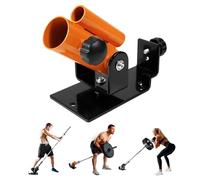 Yes4All Deluxe T Bar Row Platform Landmine Attachments - Pivotant à 360° et Facile à Installer - Convient aux Barres Olympiques Standard de 1" et de 2"