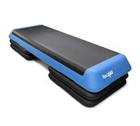 Yes4All DWZ2 Plateforme d'aérobic réglable avec 4 rehausseurs Bleu