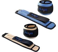 Yes4All Ensemble de paire de poids de poignet et cheville (0,5 kg + 0,9 kg) avec sangle réglable, pour jogging, gymnastique, aérobic