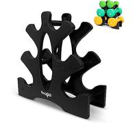 Yes4All Ergonomic A-Frame Plastic Weight Stand for Dumbbells
