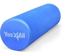 Yes4All EVA Foam Roller - Rouleau Musculaire Ultra Léger de Densité Moyenne 30/45/61/91 CM de Long Pour le Dos, les Jambes, les Séances D'Entraînement, Gym, Pilates, Fitness, Yoga