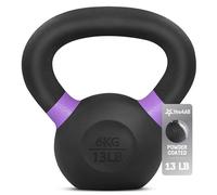 Yes4All EVZU Kettlebell en revêtement en poudre, 6 kg, violet