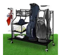 Yes4All Jpyl Organisateur de Garage de Golf Unisexe, Noir