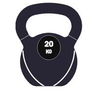 Yes4All Kettlebell En Ciment, Kettlebells De Musculation De 4 à 20 kg Pour Un Entraînement Complet Du Corps, Pompes, Musculation, 20 kg