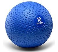 Yes4All LL3M Slam Balls 4.5 kg, Bleu, Medicine Ball remplie de sable, convient pour l'entraînement et la musculation