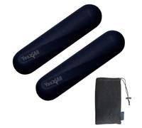 Yes4All Lot de 2 haltères avec revêtement en silicone souple Gris anthracite