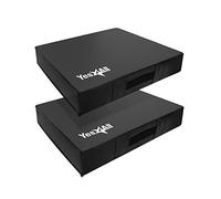 Yes4All M4NR Cuscinetti per il sollevamento pesi Silencer, Black - 15 cm