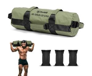 Yes4All MFJG Sac de sable, Armée verte, 0 - 56 Kilogrammes