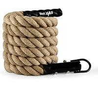 Yes4All NH42 Climbing Rope 15ft Mixte, Naturel, 3.8 cm-4.5 m