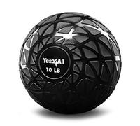 Yes4All NZQD Dynamic Slam Balls 4.5 kg, brillant, Medicine Ball remplie de sable, convient pour l'entraînement et la musculation