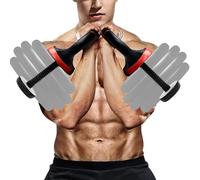 Yes4All PH2C Poignée de kettlebell ajustable, convertisseur de plaque de poids, rouge, paire