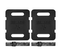 Yes4All Plaque de maintien réglable 9 kg + sangles