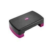 Yes4All Plateforme d'exercice d'aérobic de 48 cm avec 2 rehausseurs, hauteur réglable de 7,6 cm, 15,2 cm pour salle de sport à domicile
