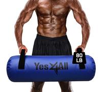 Yes4All Rjtm Aquabag Poids réglables pour entraînement Complet du Corps, substitut au Sac de Sable - Pompe à air Incluse (Bleu Classique, Mixte, B. 36,3 kg, Unisex-Adult