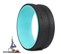 Yes4All Roue de yoga, capacité de 226,8 kg, rouleau de yoga pour soulager le dos et le soutien de la colonne vertébrale, points de pression ciblés pour plus de confort, hanches et cou, disponible en