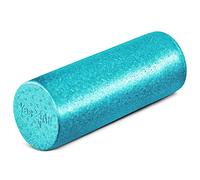 Yes4All Rouleau d'exercice en mousse EPP - Rouleau en mousse haute densité extra ferme - Idéal pour les exercices de flexibilité et de rééducation (45,7 cm, turquoise)