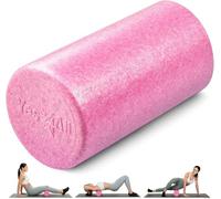 Yes4All Rouleau en Mousse Rond EPP Haute Densité pour le Dos, Rouleau d’Exercice pour Yoga, Pilates & Étirements - 30, 45, 60, 90 cm