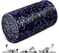 Yes4All Rouleau en mousse ronde en EPP haute densité pour le dos, rouleau de massage pour yoga, pilates et étirements - 30, 45, 60, 90 cm