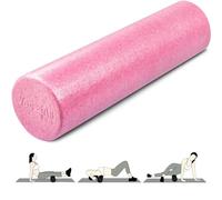 Yes4All Rouleau en mousse ronde en EPP haute densité pour le dos, rouleau de massage pour yoga, pilates et étirements - 30, 45, 60, 90 cm