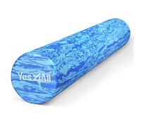 Yes4All Rouleau Mousse Ferme en EVA pour le Dos - Rouleau Rond pour Exercice, Yoga & Pilates 30/45/60/90 cm