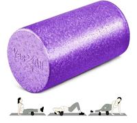 Yes4All Rouleau Rond en Mousse EPP Haute Densité pour le Dos, Rouleau de Massage pour Yoga, Pilates & Étirements - 30, 45, 60, 90 cm