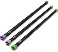 Yes4All RZP2 Weighted Workout Bar, Vert, violet, gris