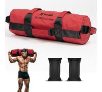 Yes4All Sacs de Sable pour l'entraînement, Sacs de Sable réglables Non remplis pour la Musculation avec poignées, Plusieurs Couleurs et Tailles 2,3 kg - 90 kg